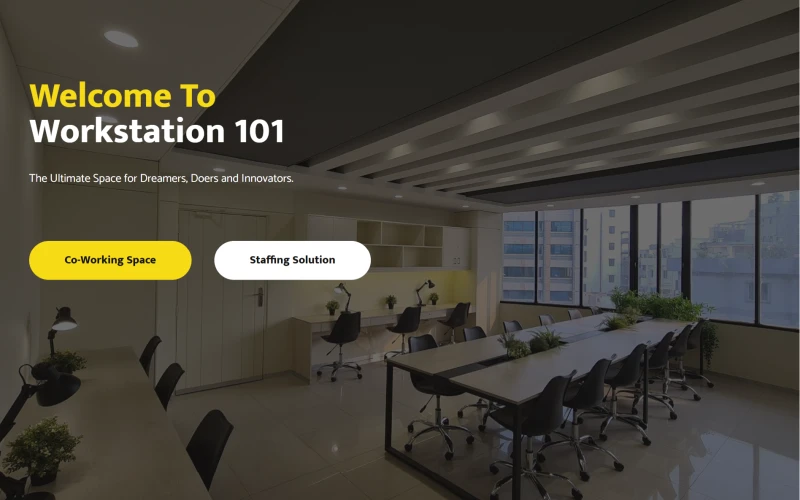 WorkStation101 – Smart Co-working and Virtual Office Booking Platform